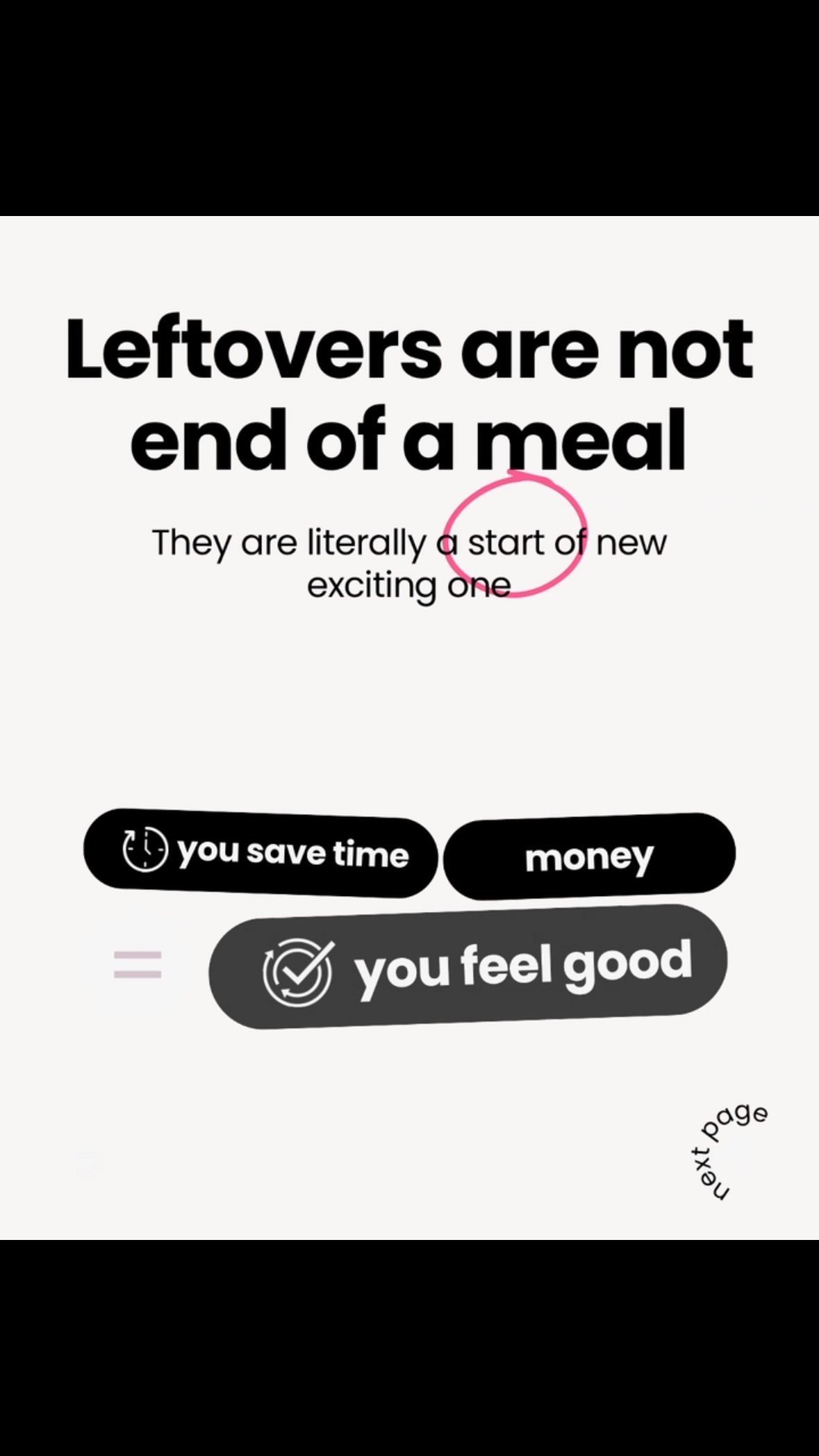 Learn a simple system to flip what’s in your fridge into something you actually want to eat.

Because leftovers are never just an end of a meal - but a start of a NEW EXCITING ONE.

Comment “NOW” and I will send you details 👇

#kitchentips #easycooking #leftovers #leftoversfordays