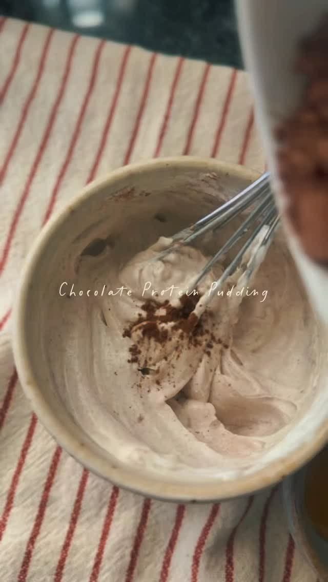 Easy chocolate protein pudding recipe for a creamy, healthy protein breakfast you’ll want every morning. Nutritious and delicious at the same time.

Comment “PUDDING” 👇

#proteinbreakfast #proteinmeal