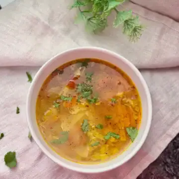 vegetable ginger soup