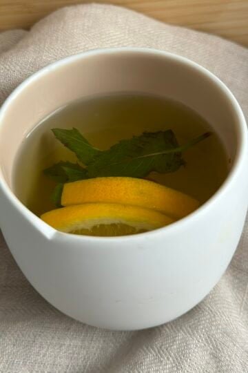 turmeric mint tea