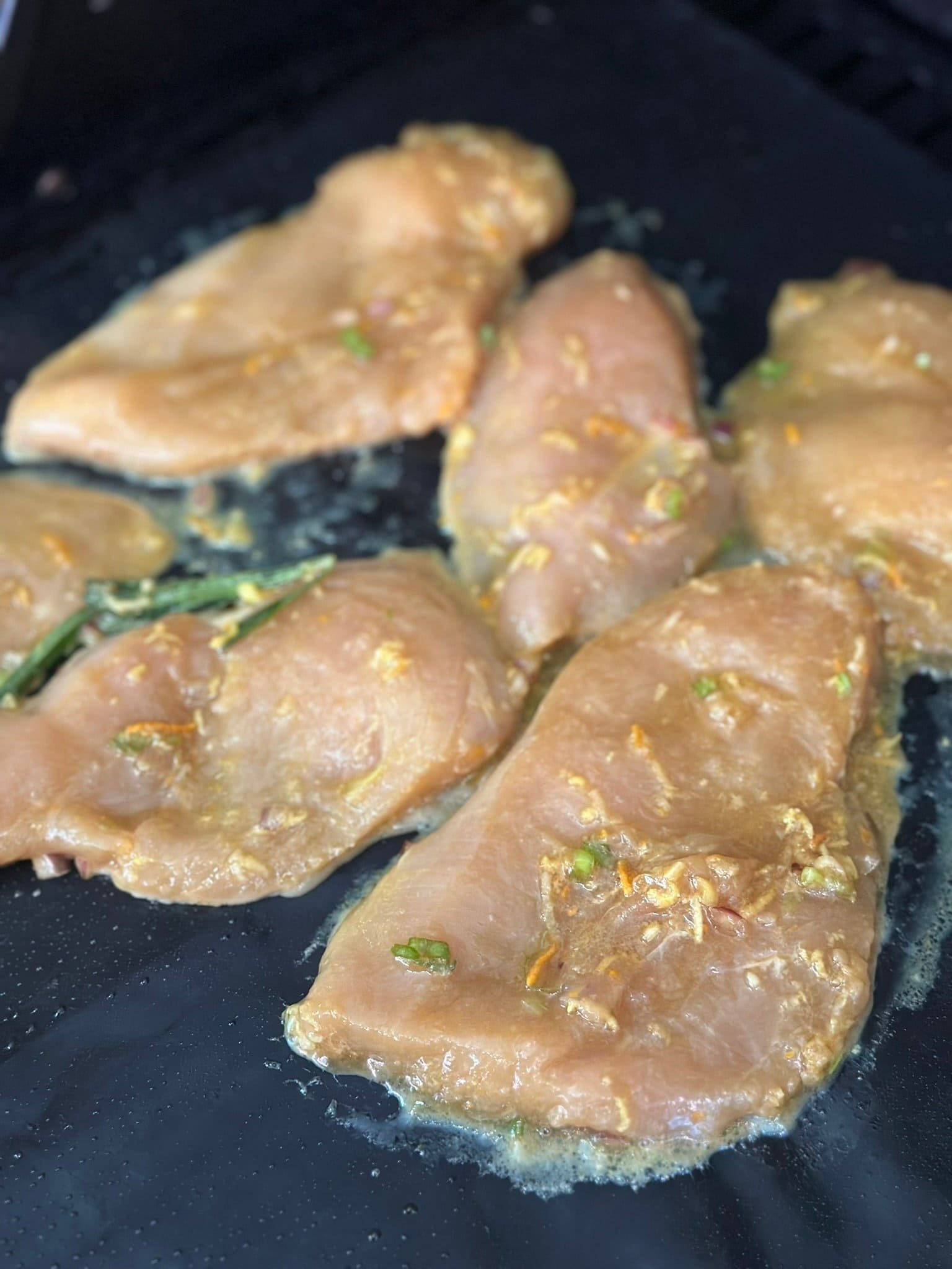 IMG_4047 grilling marinated chicken