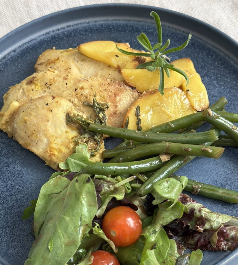 grilled marinated Thai chicken