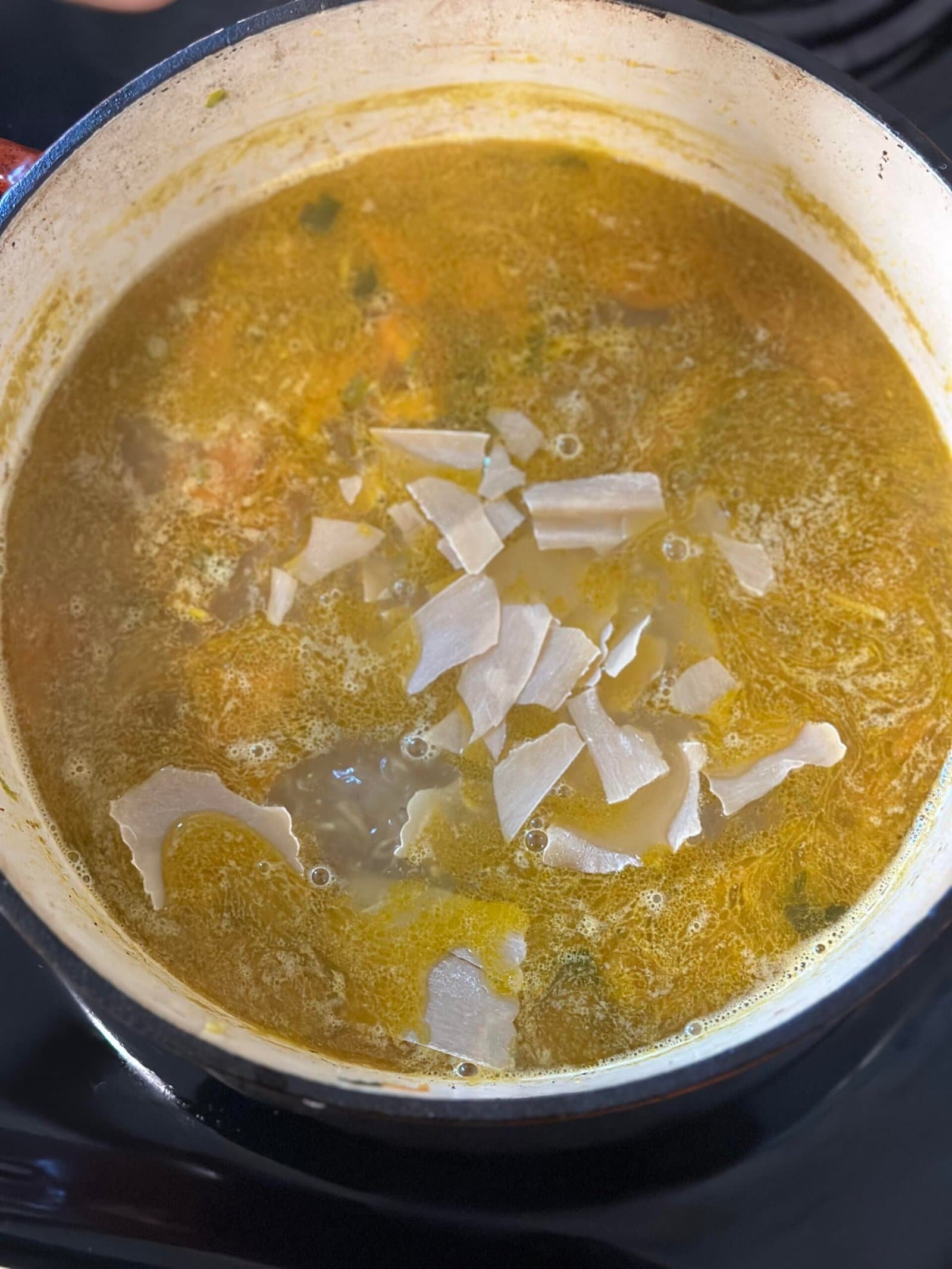 broth broth in a soup