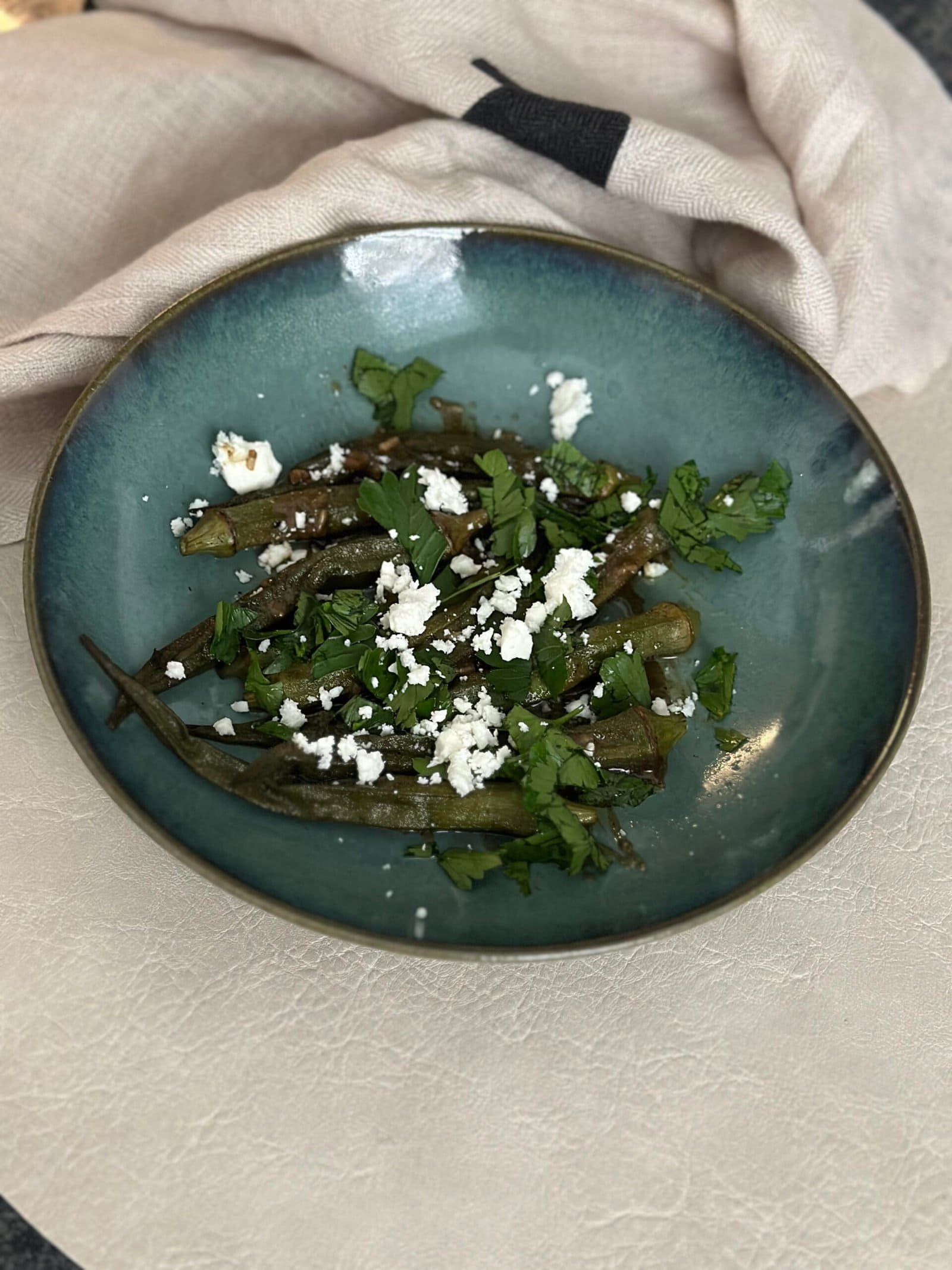 unnamed Simple grilled okra dish