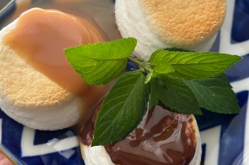 Cute toasted marshmallows