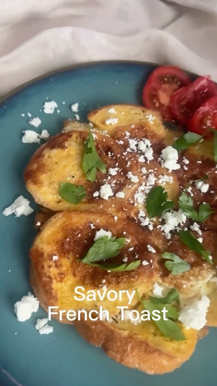The ultimate savory french toast recipe using leftover bread - crispy, golden, and ready in under 10 minutes. Perfect for busy mornings.

Ingredients

2 big slices of stale bread - If you use a baguette, cut 5-6 slices instead.
2 eggs
1-2 tablespoons milk
Salt and black pepper, to taste
Drizzle of light olive oil

Comment “FRENCH” for details 👇

#frenchtoast🍞 #eggsbreakfast #affiliatelink #easycooking
