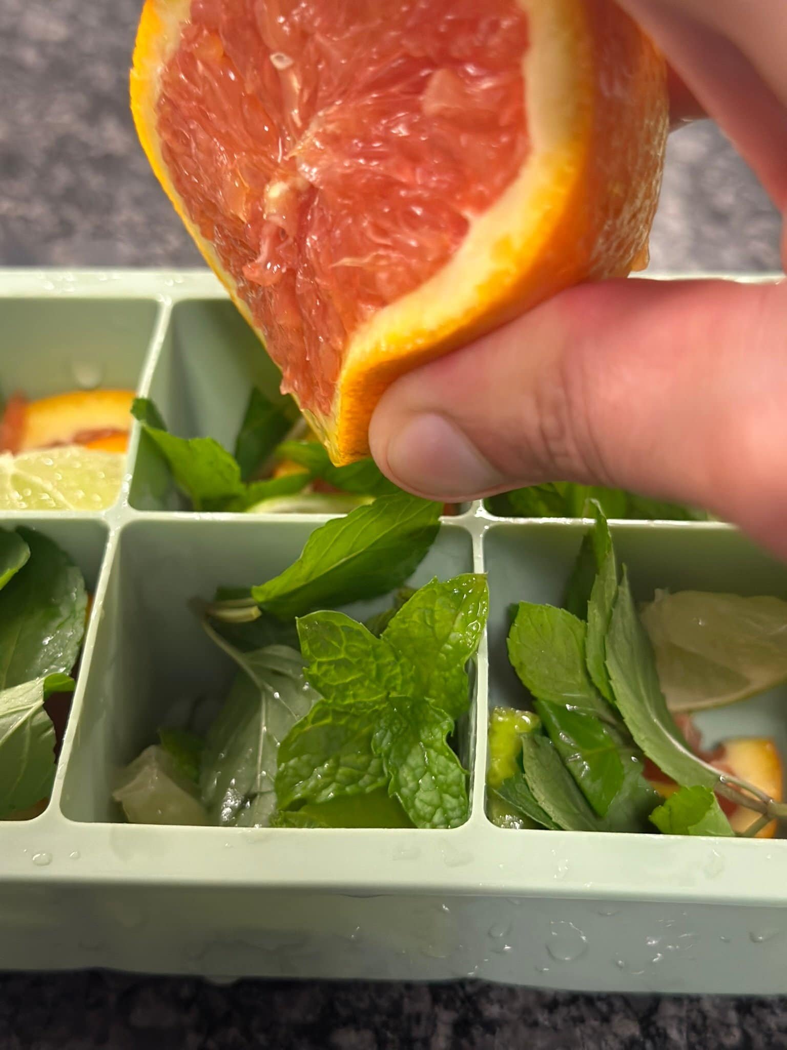 Fancy Flavored Ice Cubes ice cube trays