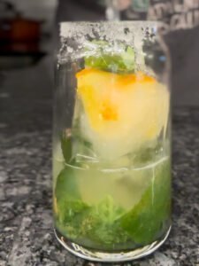 fancy flavored ice cubes