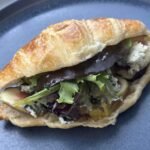 figs and blue cheese croissant