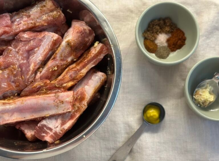 ingredients for short ribs