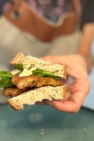 the ultimate cutlet sandwich