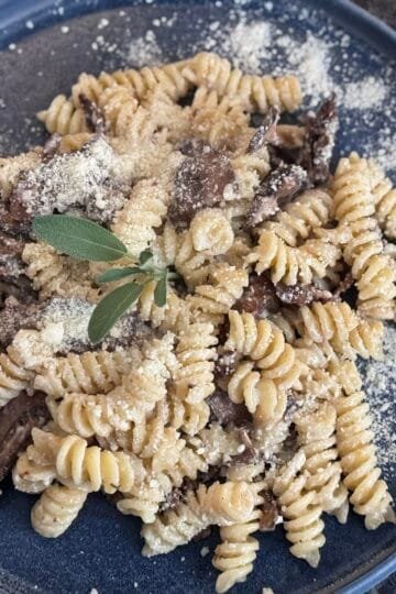 creamy mushroom pasta