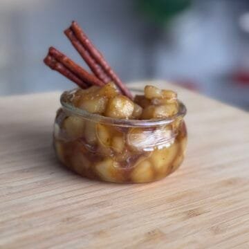 caramelized apples