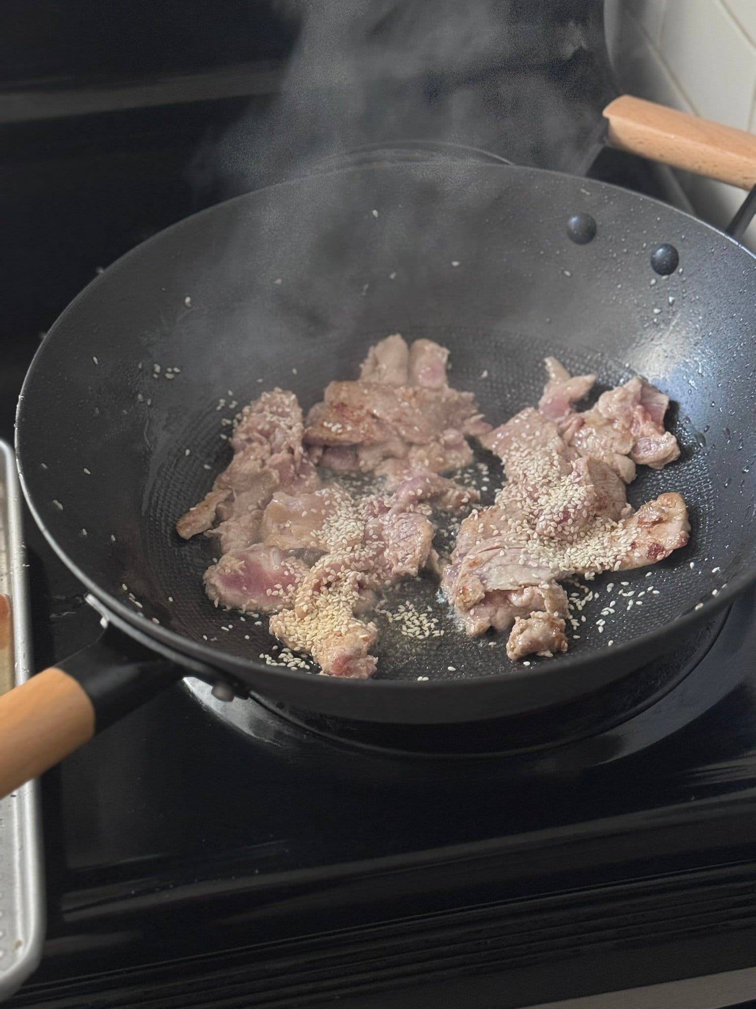 IMG_7007 fry meat in a wok