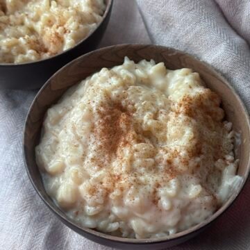 rice pudding bowl