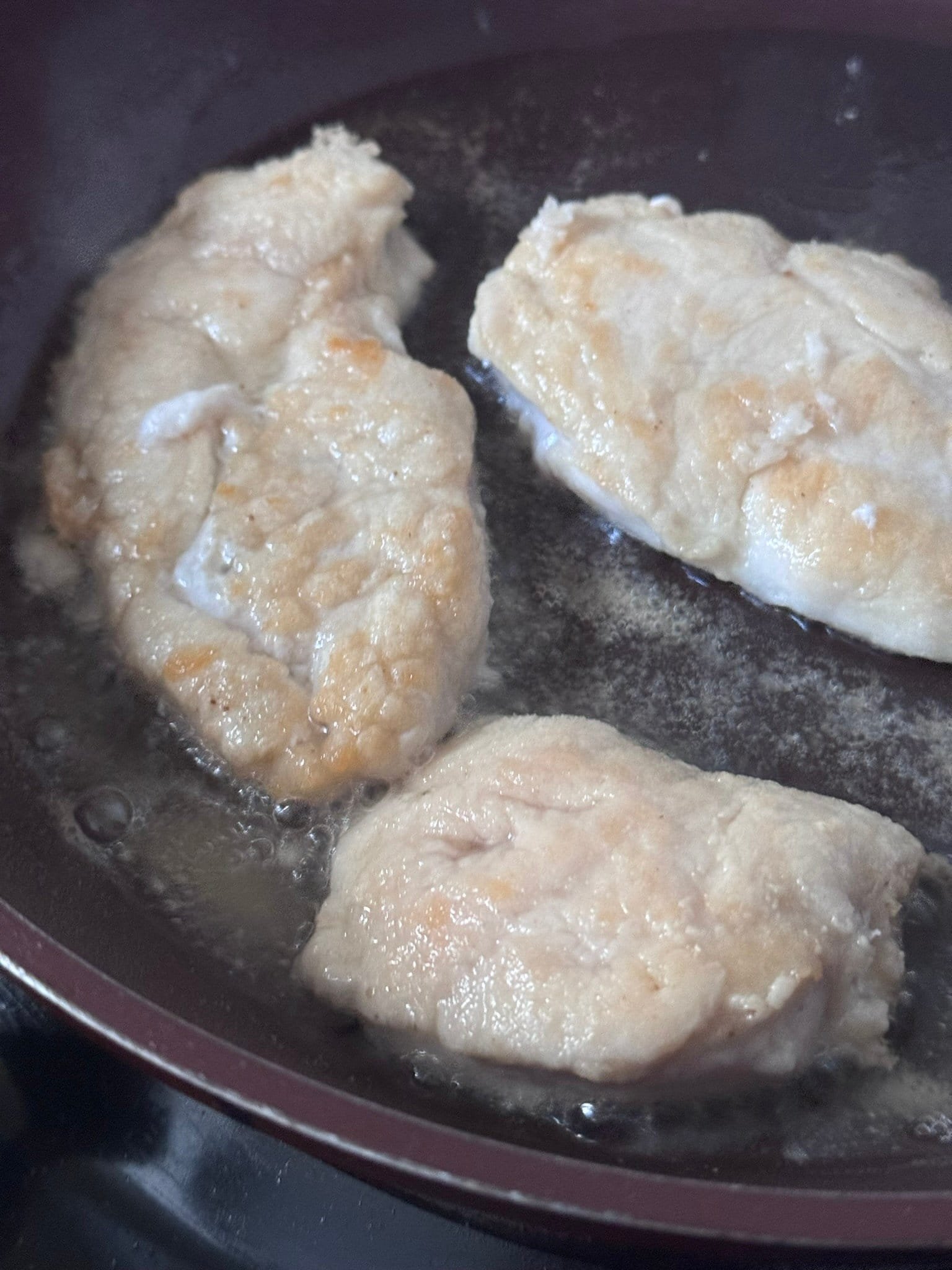 IMG_5621 cook chicken in a skillet