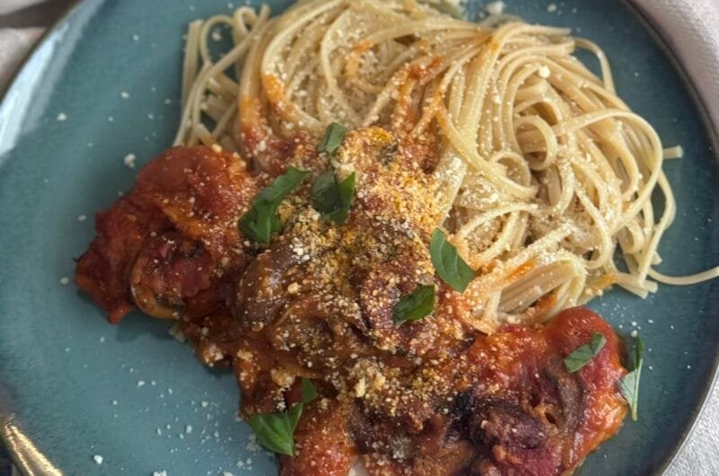 Chicken Parmesan with a Mushroom Twist