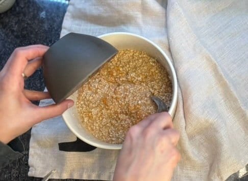 IMG_7513 add melted coconut oil in the mixture