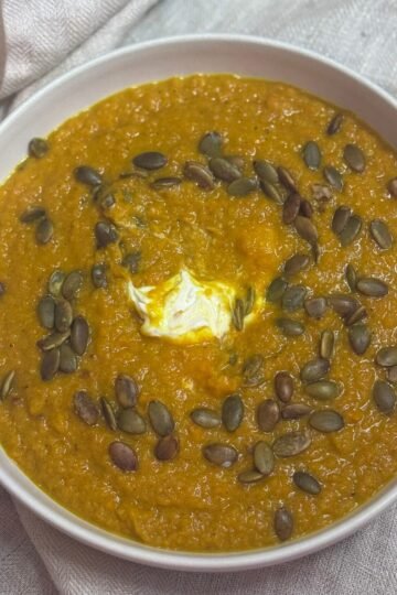 carrot ginger turmeric soup