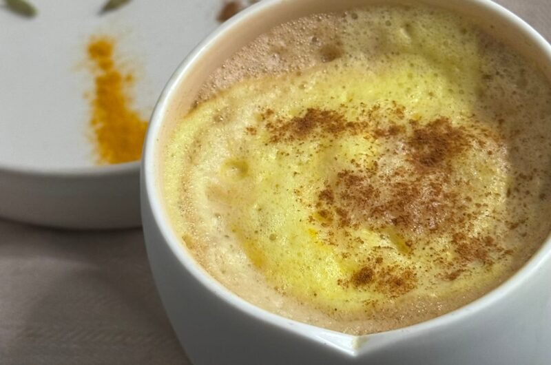 Homemade Cardamom Latte