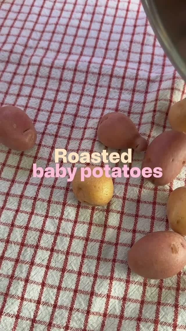 Crispy roasted baby potatoes made in a Dutch oven. Flavourful, golden and so cute, these roasted mini potatoes are the easiest side dish ever.

Comment “MINI” for recipe 👇

#roastedpotatoes #minipotato #babypotato #potatoes