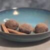 chocolate truffles with Baileys and cinnamon