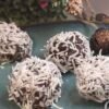 Kalhua chocolate truffles with dates