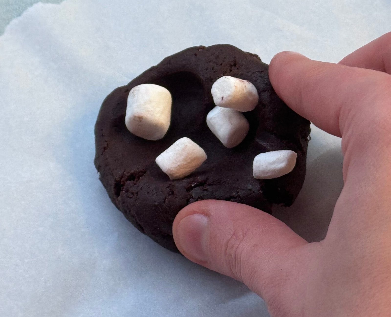 IMG_9235 add marshmallows in the mid of the dough