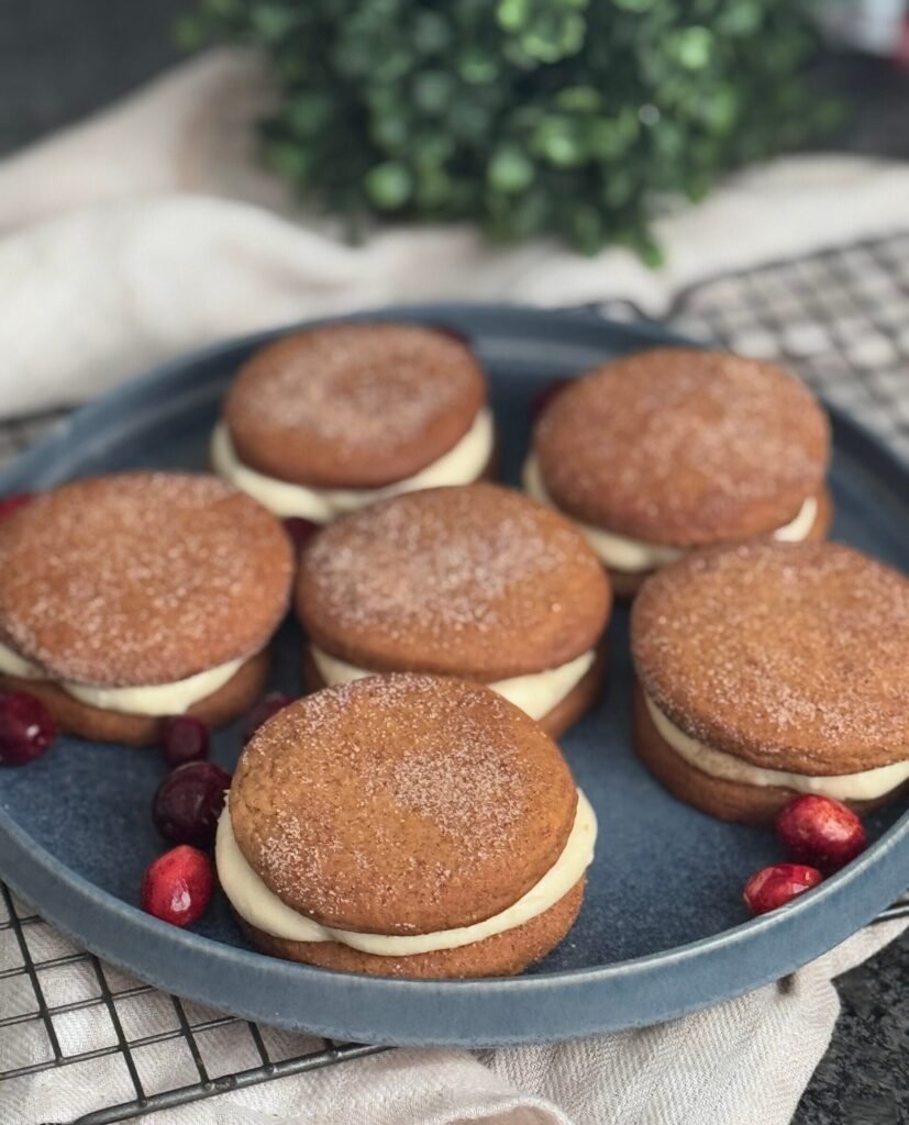 the best gingerbread sandwich cookies