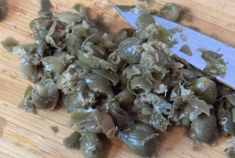 chopped capers