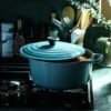 turquise dutch oven