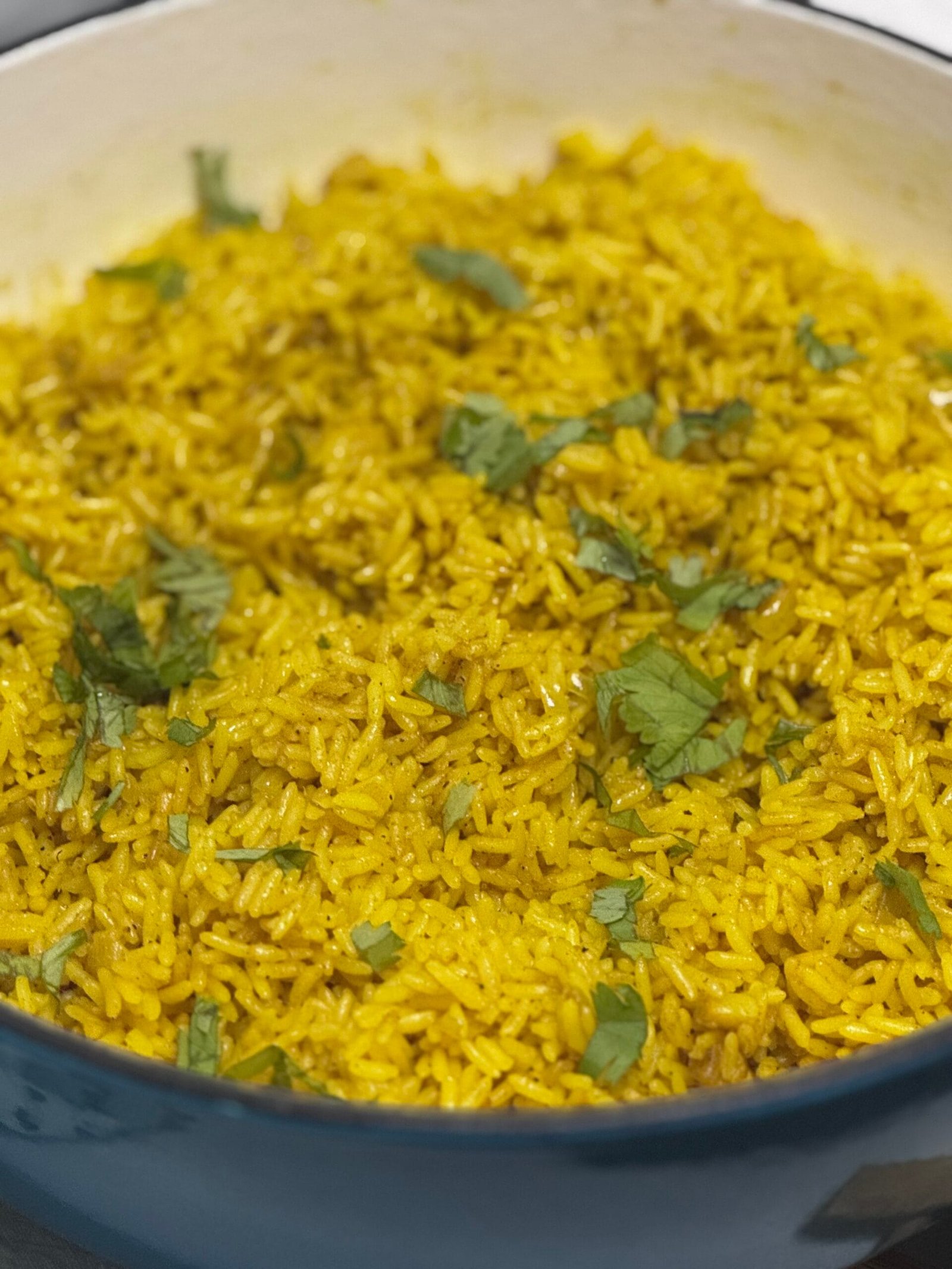 11 yellow rice with turmeric