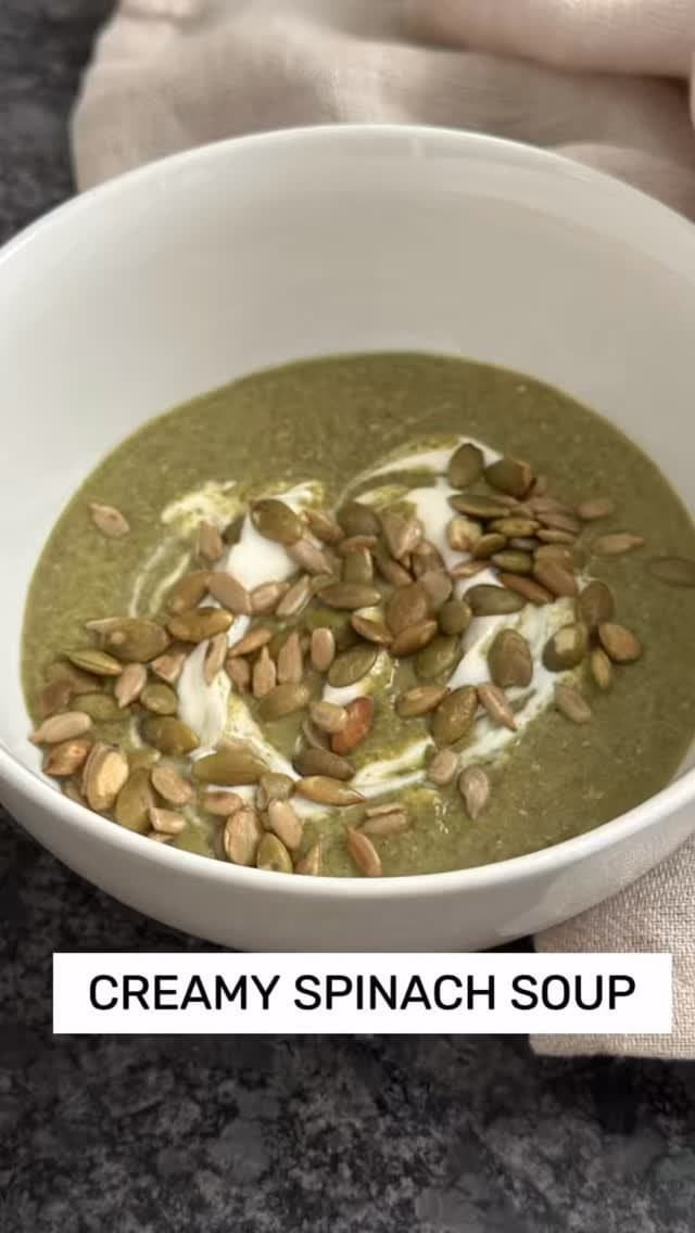 I love this spinach soup because it is simple, healthy, and very easy to make. 

You need simple, everyday ingredients to make it, plus it turns a big pile of leafy greens into something everyone actually enjoys eating.

The soup is creamy and the spinach blends in so smoothly that even picky eaters do not notice it right away. That is my favourite part. It is one of those recipes that quietly does its job and gets more greens into everyone’s bowls.

Comment “SPINACH” for recipe 👇

#easycooking #creamsoup #spinachsoup #affiliatelink