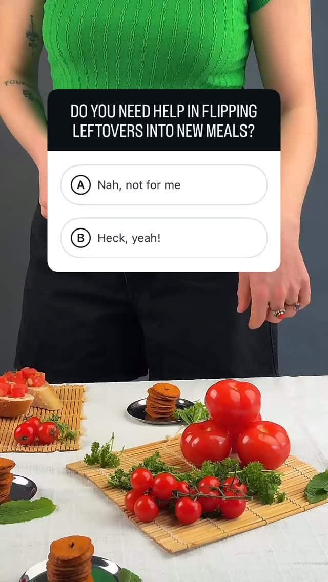 Okay be honest with me for a second 👀

Would you actually use a course on flipping leftovers into new meals?

1. Yes please 🙌 
2. Nah, not for me

No pressure either way — just trying to make sure I’m building something you actually want before I go all in.

Thanks million!

#poll #leftovers #kitchentips #easycooking