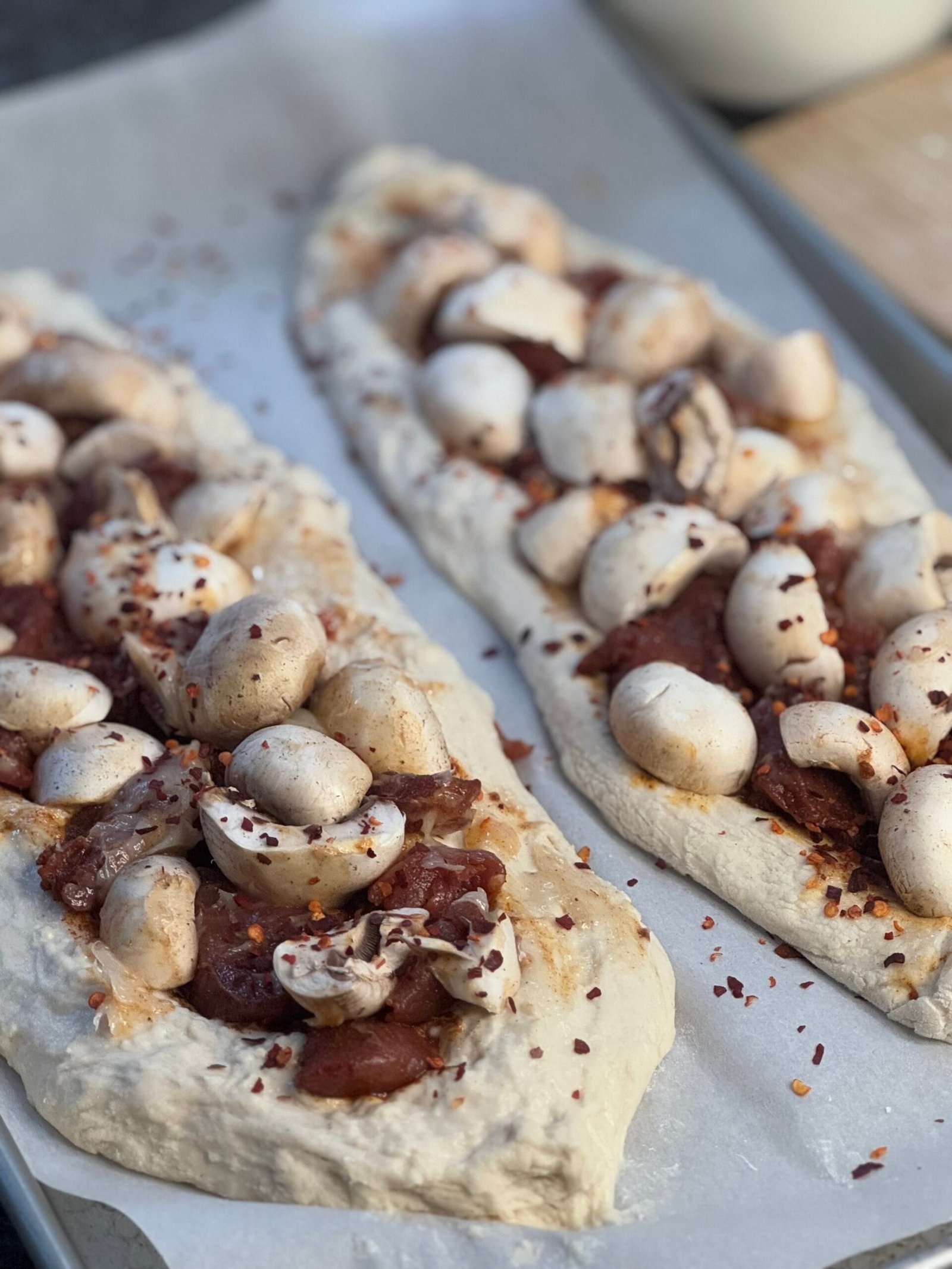 finish add the pita filling