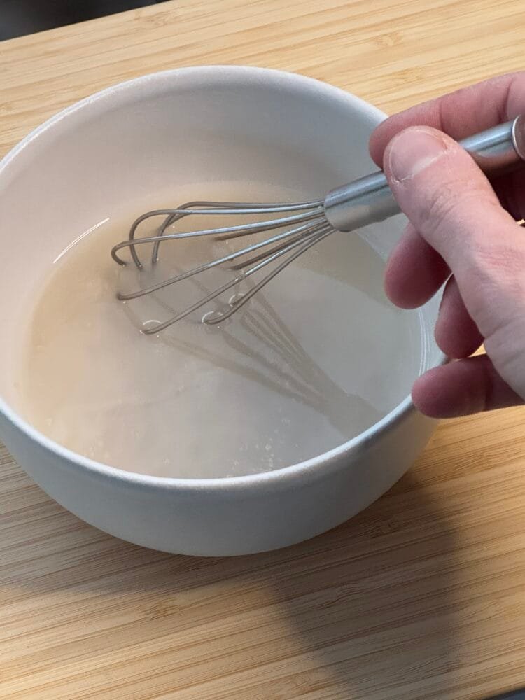 Traditional Pork Pita with a Twist (Pastrmajlija) mix water and yeast