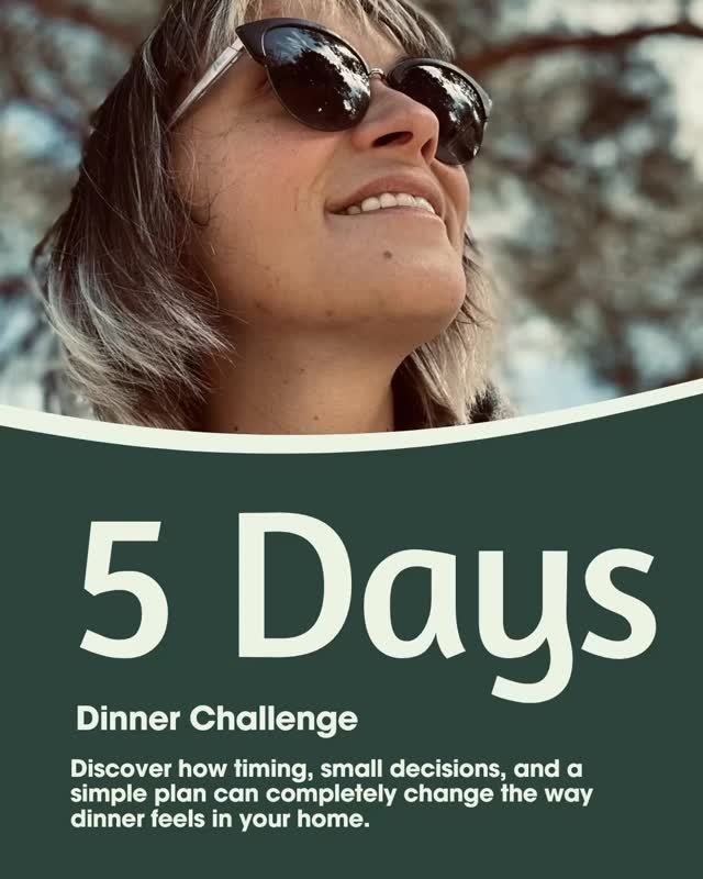 Comment “CHALLENGE”

Free 5-day challenge that shows you how to make homemade meals easier, faster, and way less stressful, even on your busiest days.

One video, each day, to teach you strategy and tricks to make weeknight dinner easier than it seems 🙌

join me today - it’s free! 

#easycooking #kitchentips #dutchovencooking #foodblogger