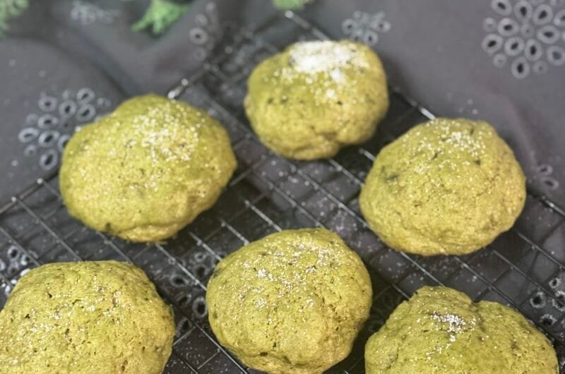 Healthy Matcha Cookies