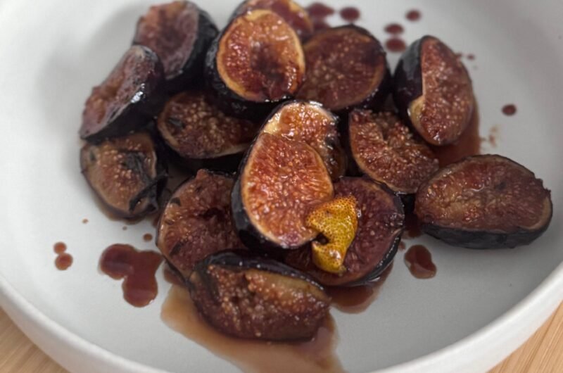 Caramelized Figs With Maple Syrup