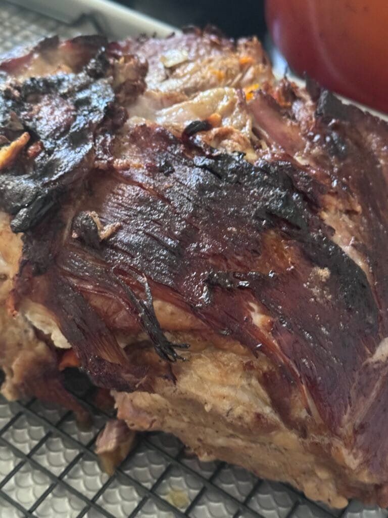 pork roast with apples