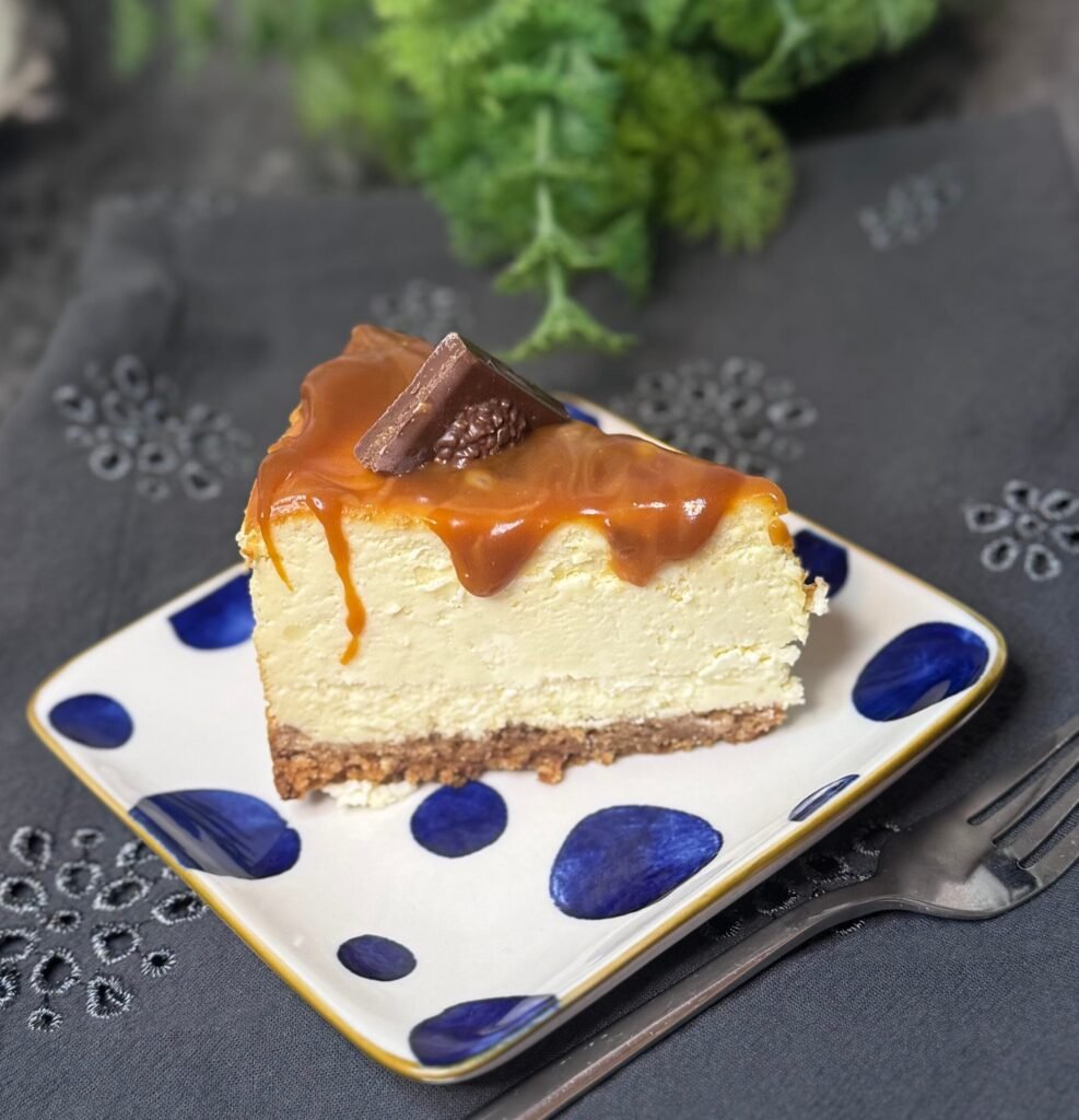 salty caramel cheesecake