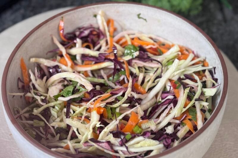 Fresh and Spicy Coleslaw