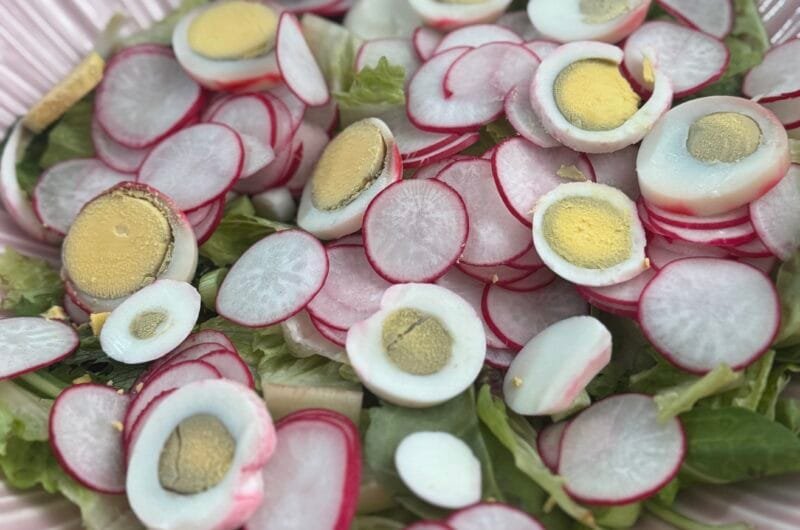 Easter Salad with Eggs