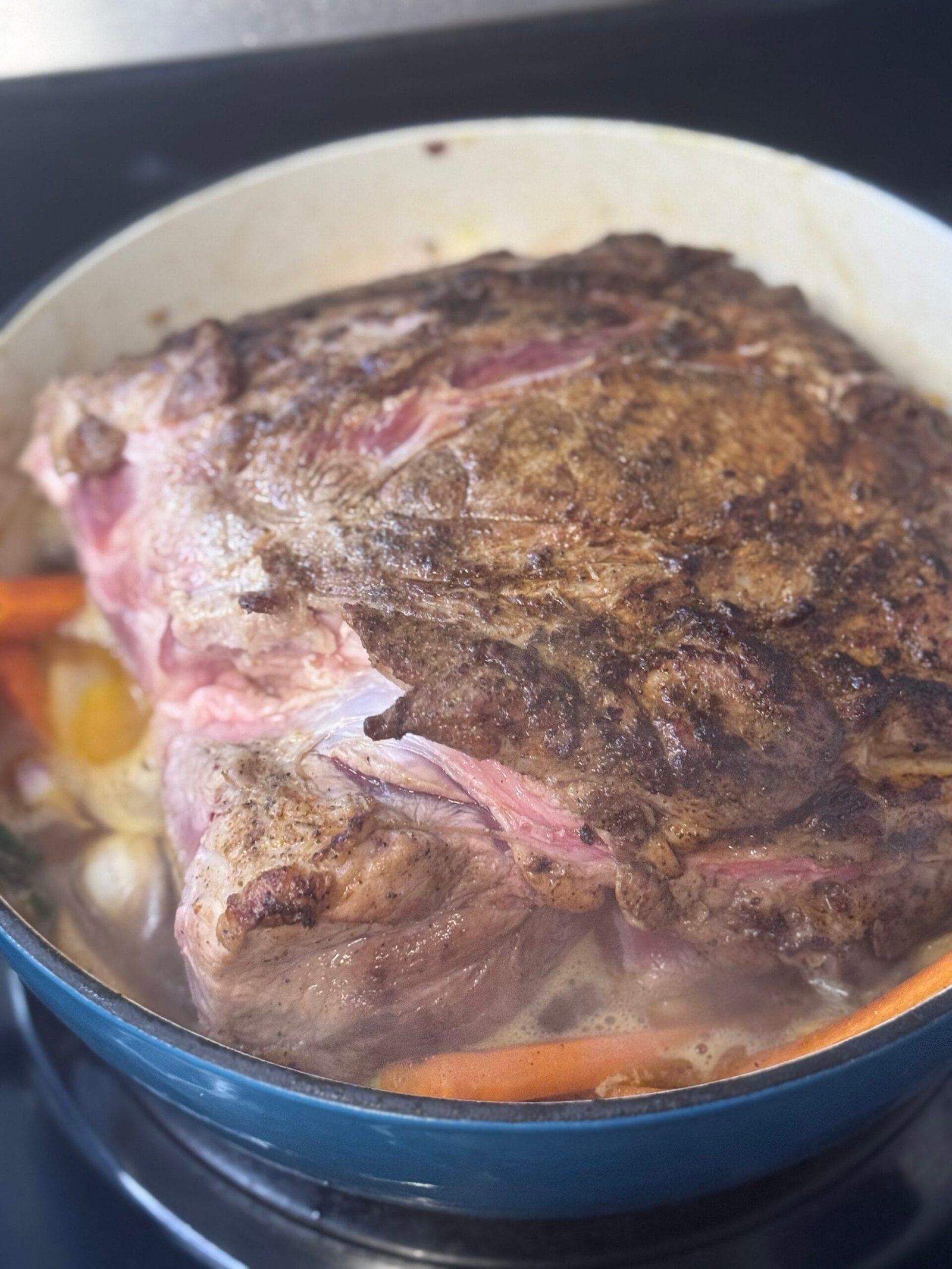 IMG_7823 layer the meat over vegetables