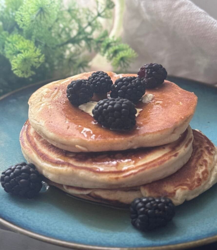 Fluffy Pancakes Made From Scratch