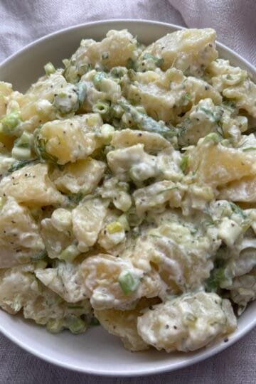 serve the potato salad