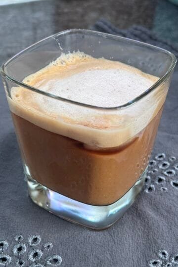 homemade iced latte