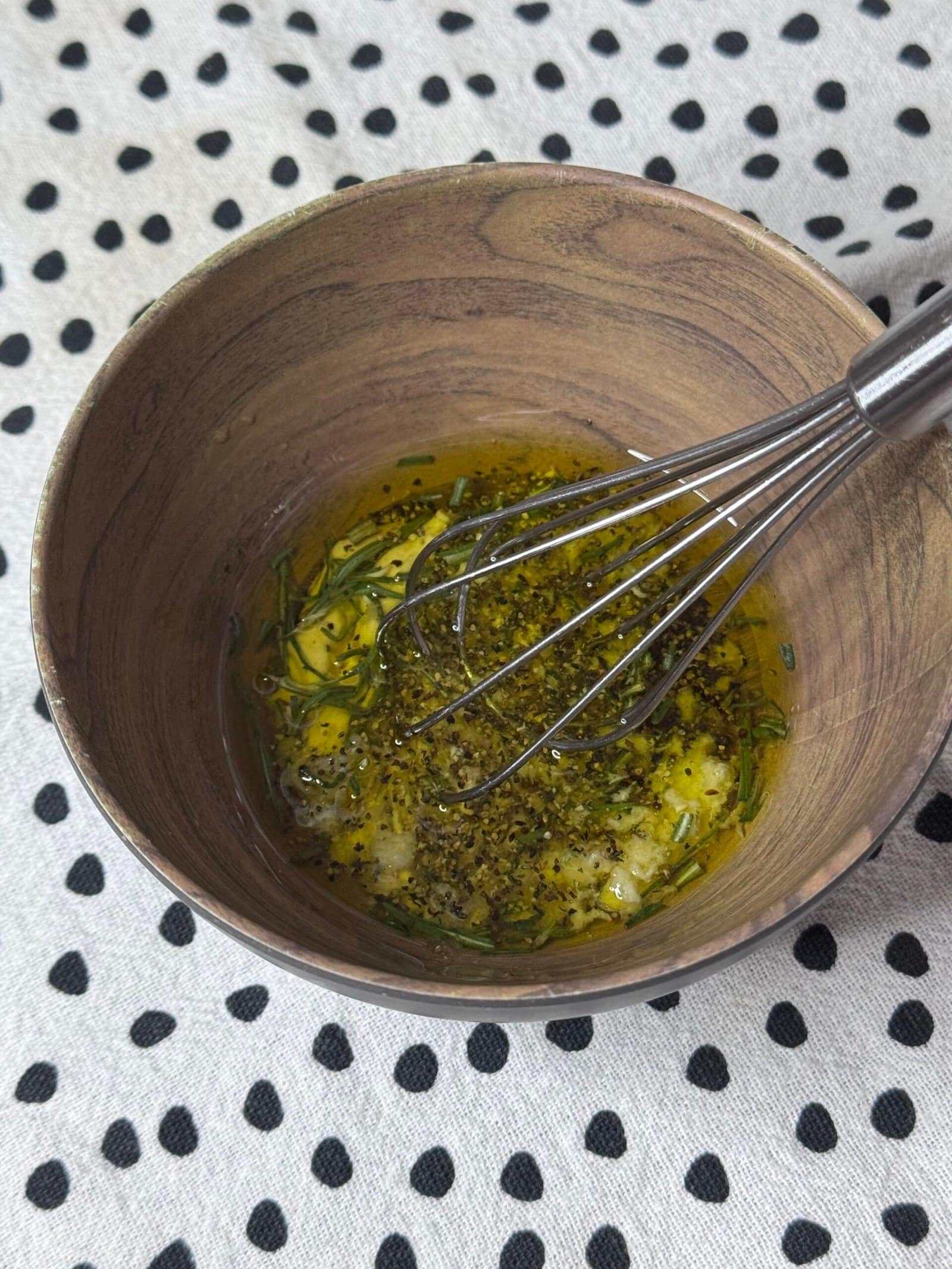 marinade whisk the ingredients