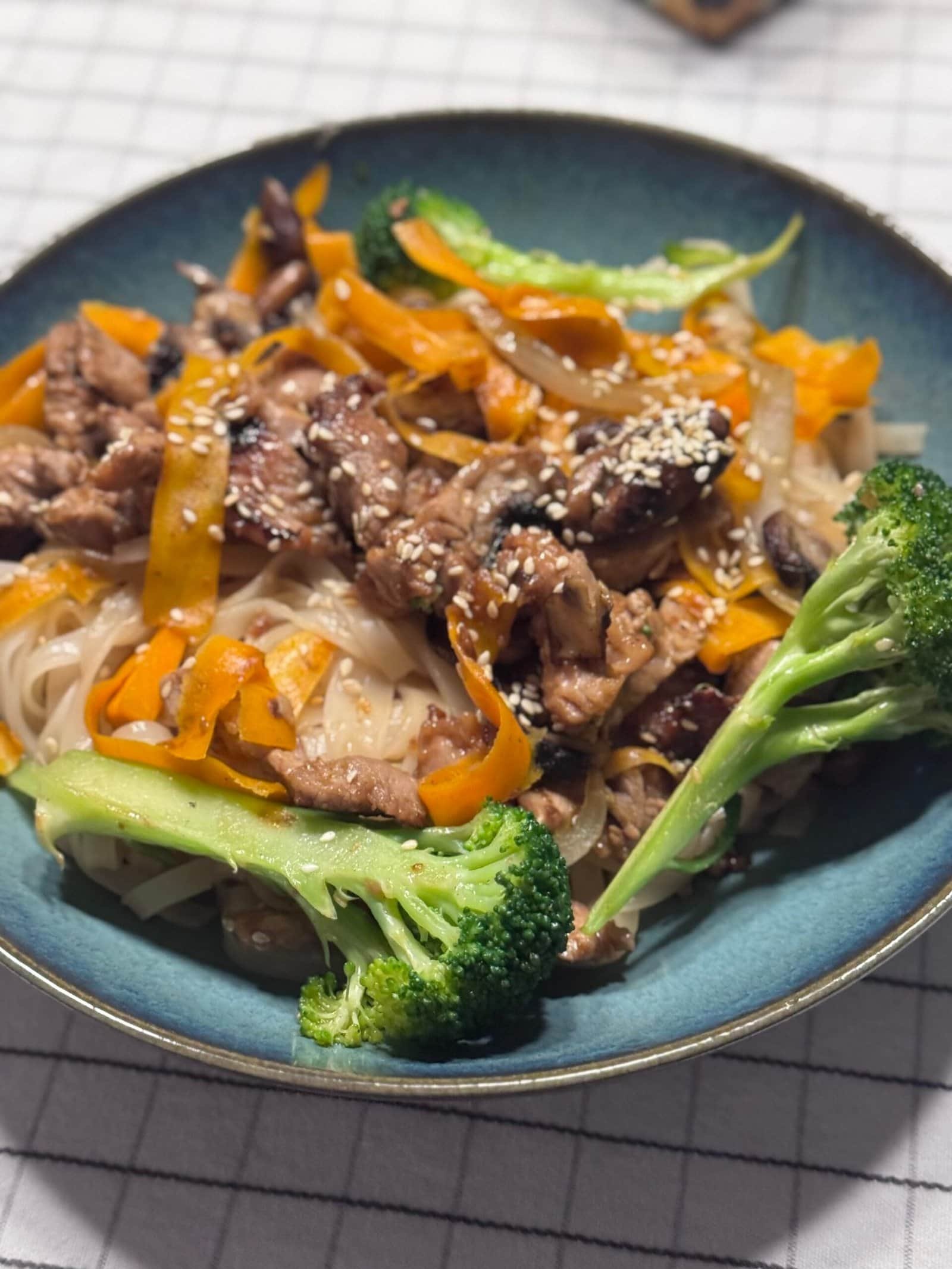 noodles served noodles