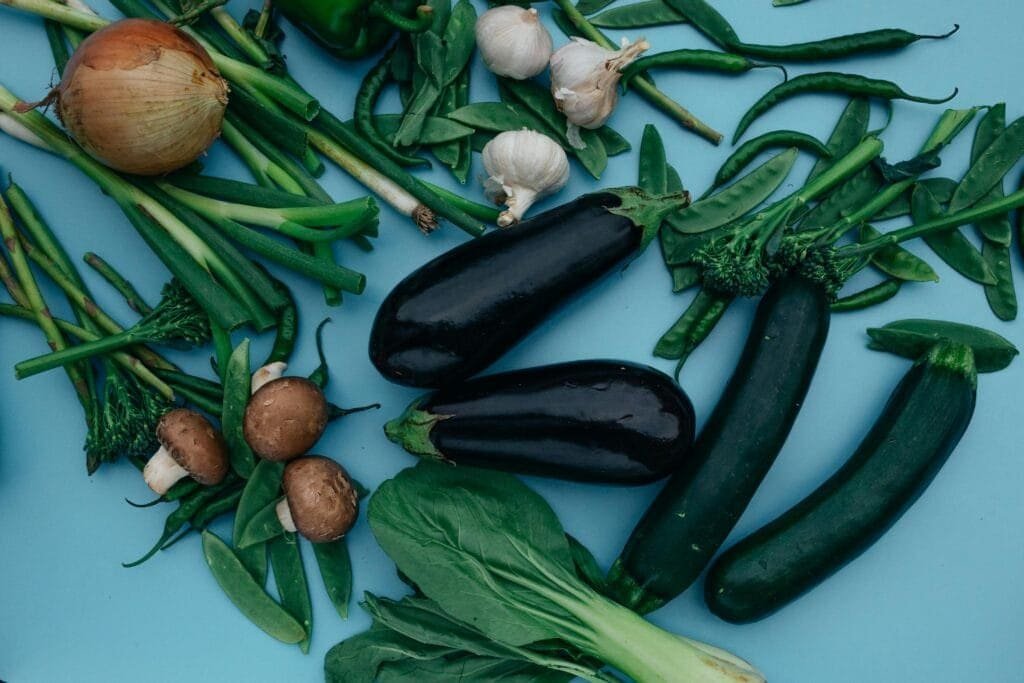 green vegetables